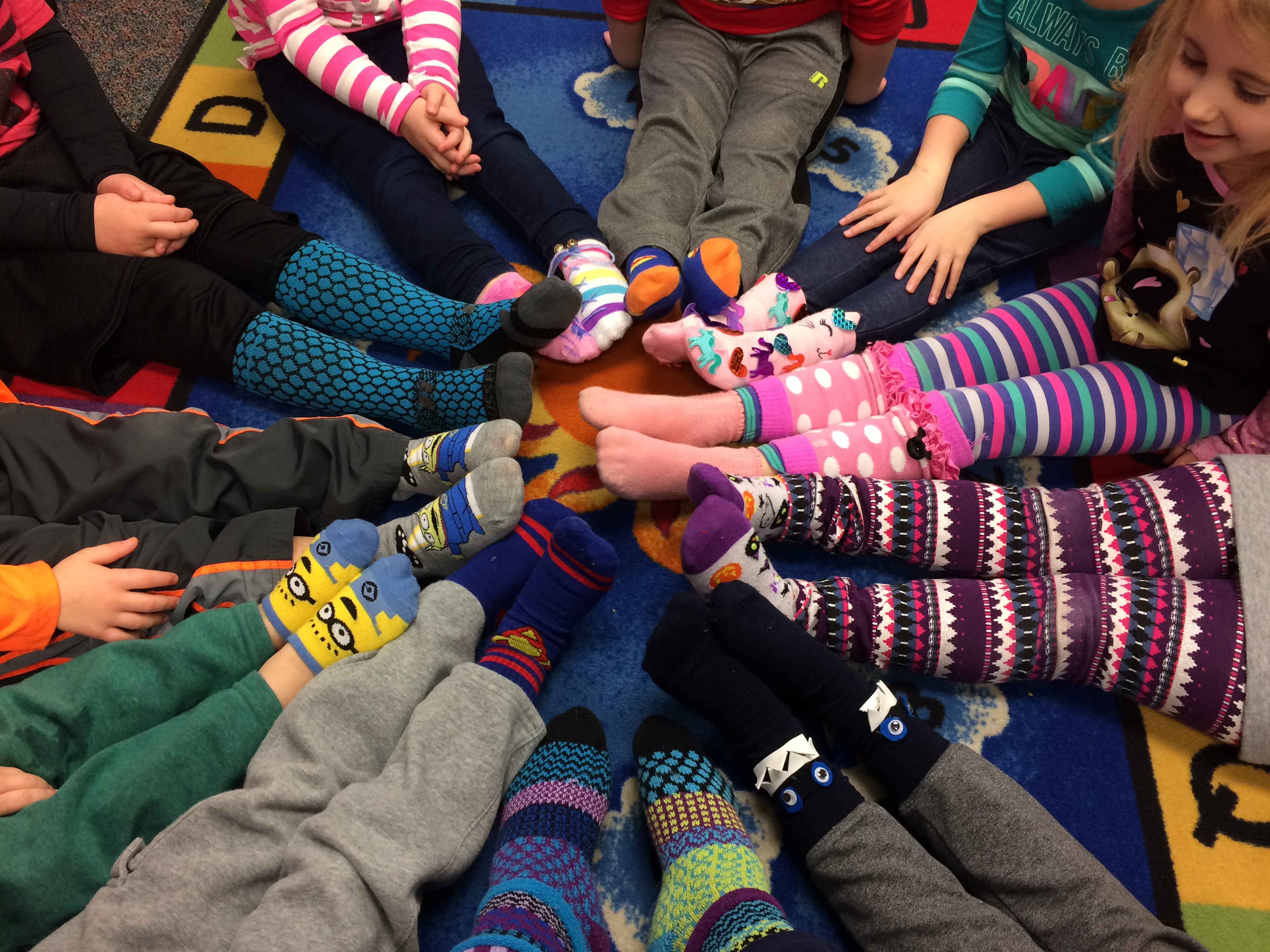 Spirit Week: Crazy Sock Day