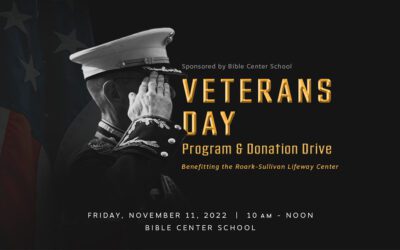 Veterans Day Program and Donation Drive
